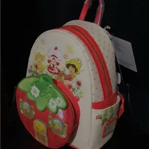 Loungefly Red and Cream Character Backpack Loungefly Disney Mickey Mouse Ice Cream Mini Backpack | Hot  main image 2